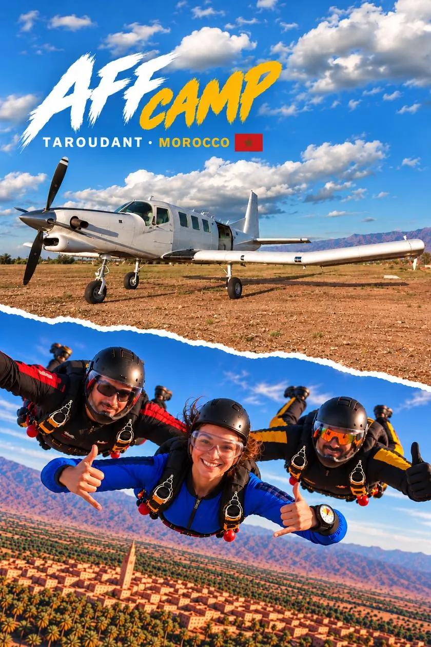 Affiche du Stage AFF à Taroudant, au Maroc